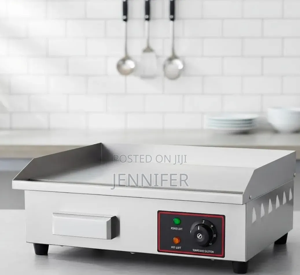 Stainless Steel Electric Commercial Countertop Griddle Plate