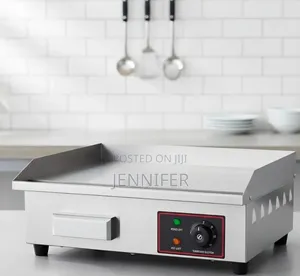 Stainless Steel Electric Commercial Countertop Griddle Plate