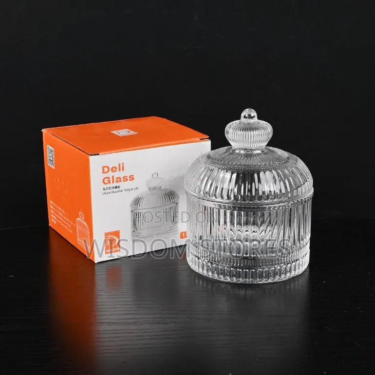 Deli Glass Ulaanbaatar Sugar Jar
