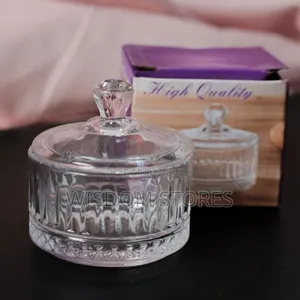 Crystal Glass Candy Jar