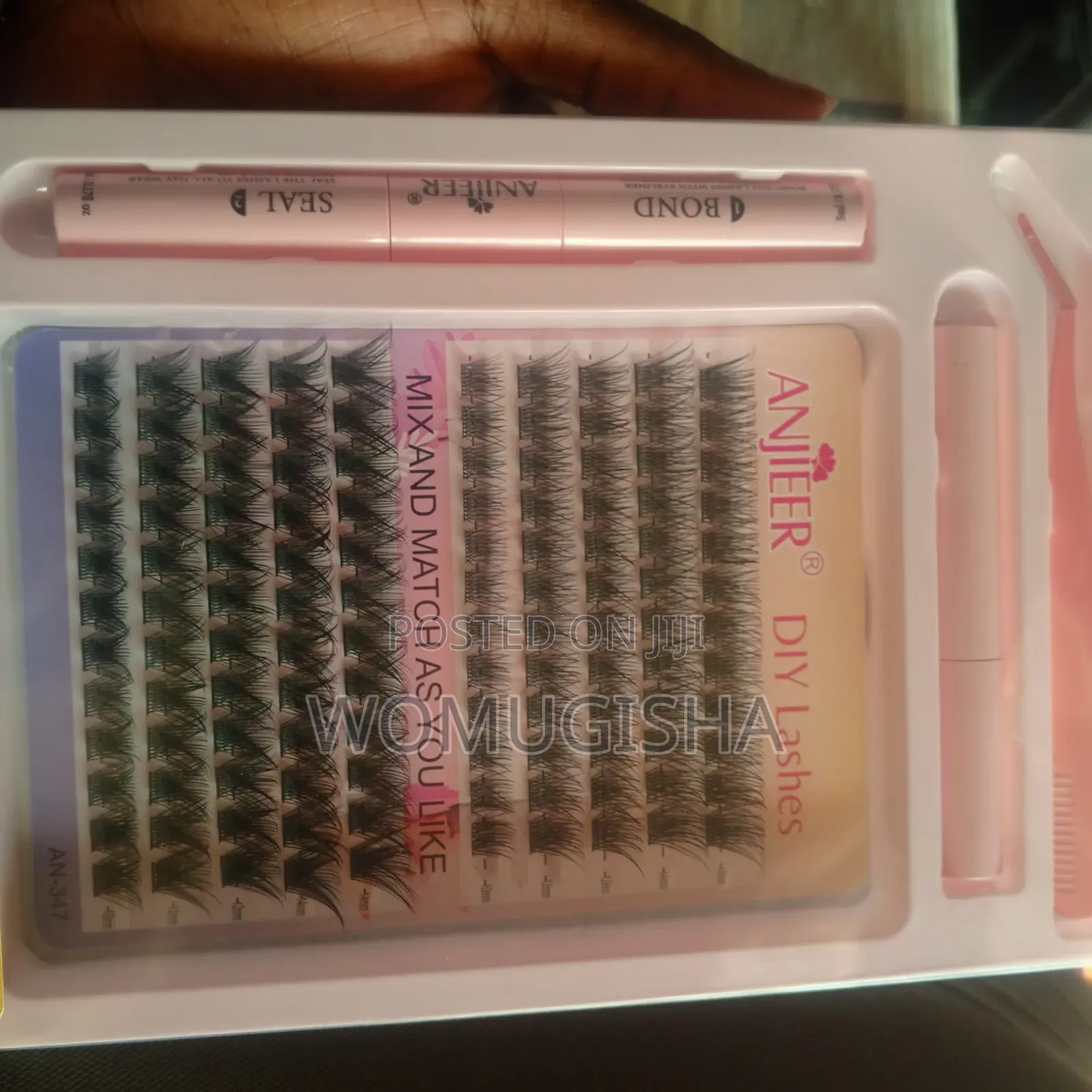 Eyelashes.