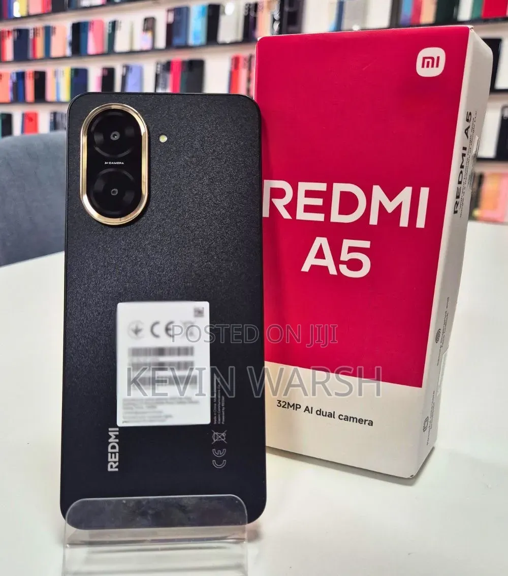 New Xiaomi Redmi A5 4G 128 GB Black