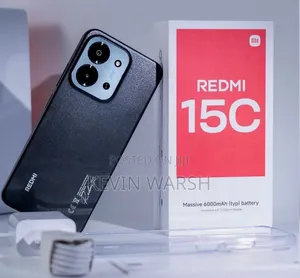 New Xiaomi Redmi 15C 4G 256 GB Black