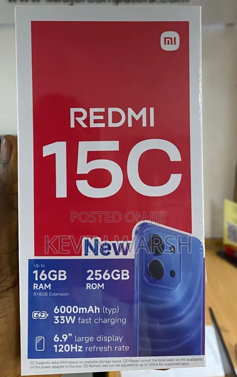 New Xiaomi Redmi 15C 4G 256 GB Green