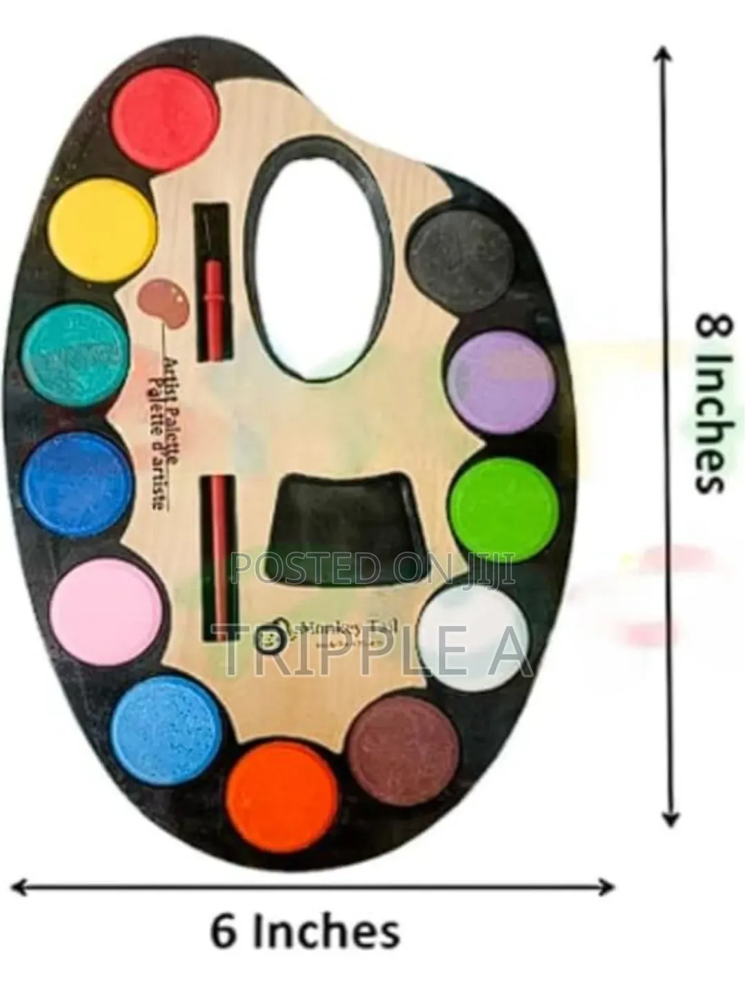 Plastic Water Color Mixing Palette