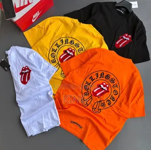 Amiri, Hellstar, and Off-White Branded Streetwear T-Shirts.