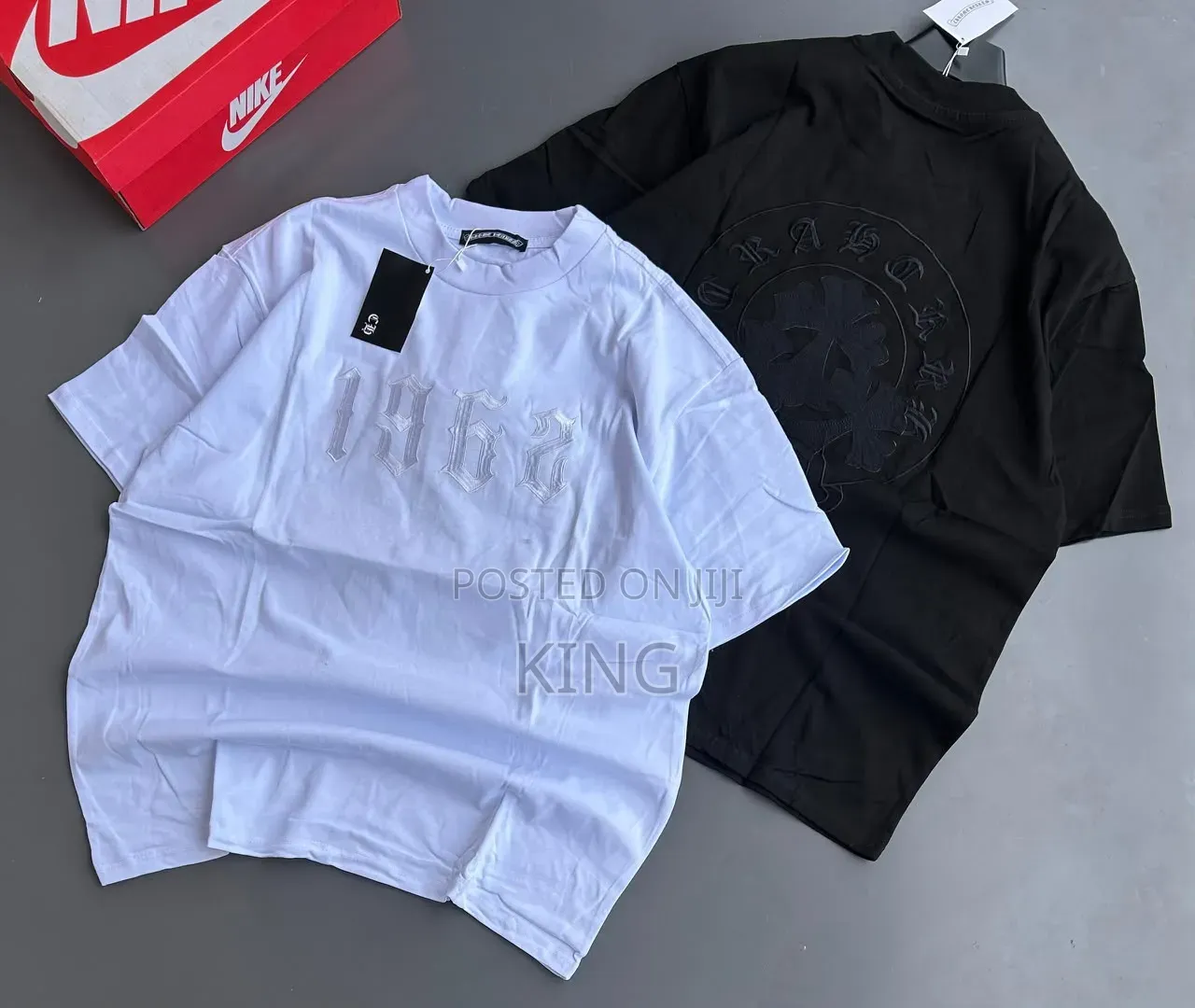 Amiri, Hellstar, and Off-White Branded Streetwear T-Shirts.