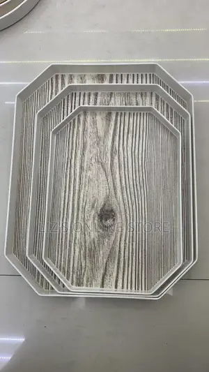 3-Piece Melamine Serving Trays