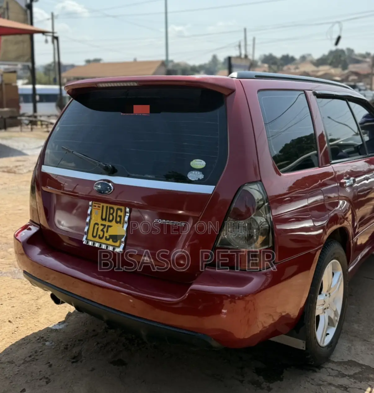 Subaru Forester 2005 Red
