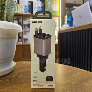 Green Lion Retractable Car Charger