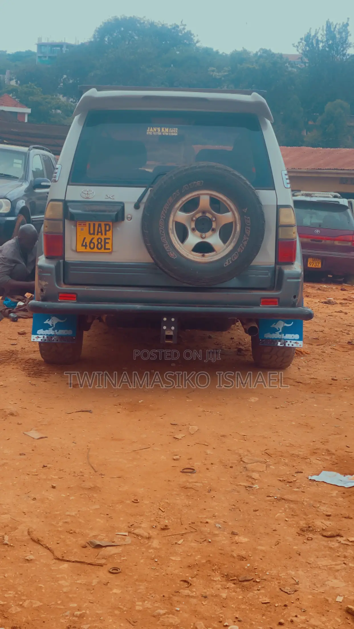 Toyota Land Cruiser Prado 1998 White