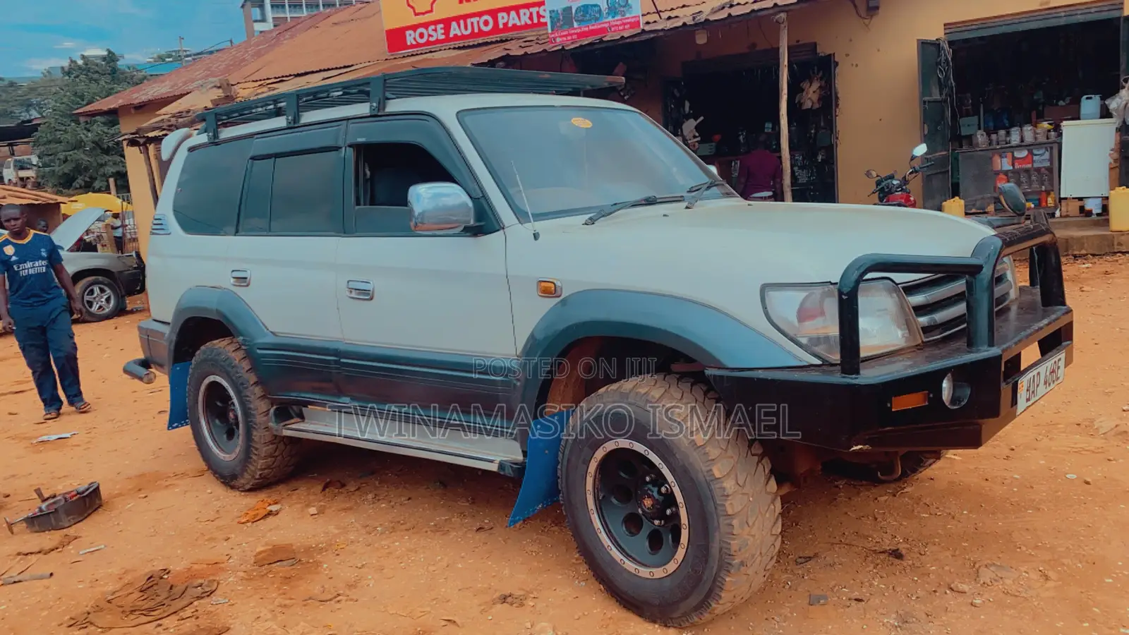 Toyota Land Cruiser Prado 1998 White