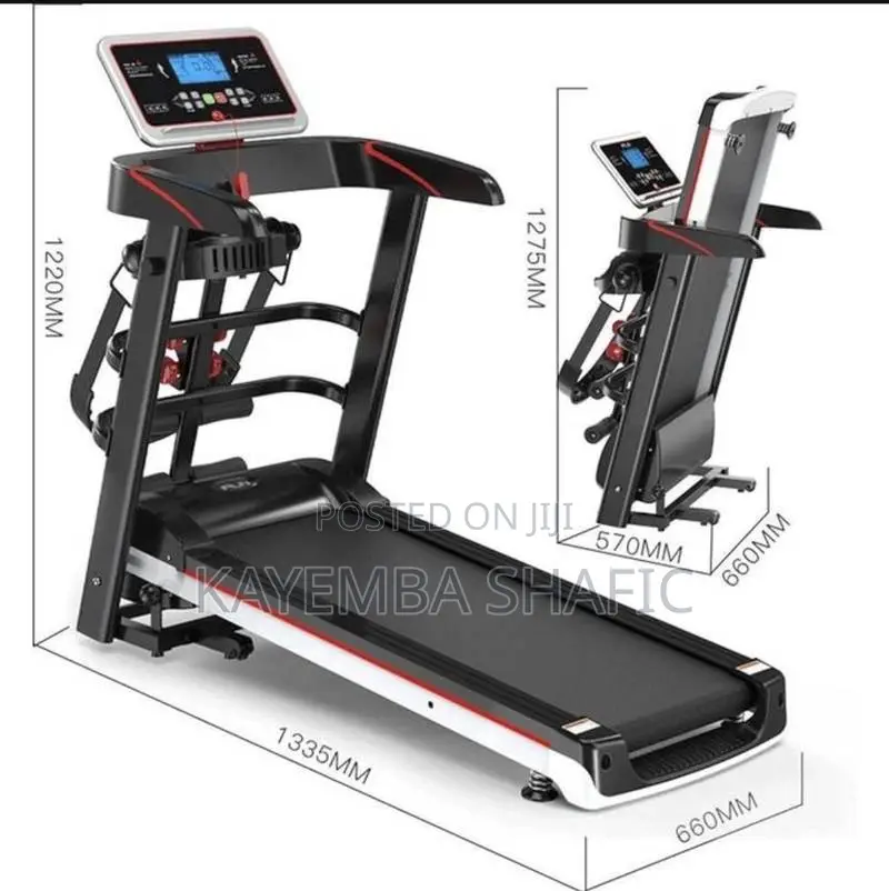 Manual Treadmill – Foldable Home Gym Equipment, Non-Electric