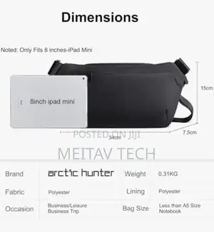 Arctic Hunter Sling Bag Fanny Pack
