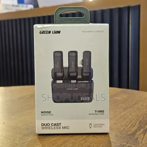 Green Lion Duo Cast Wireless Mic - Black