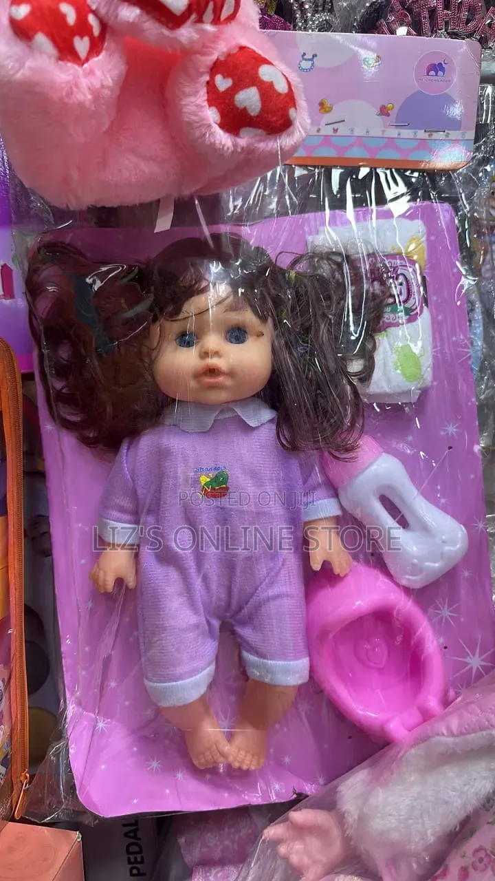 Interactive Doll Purple