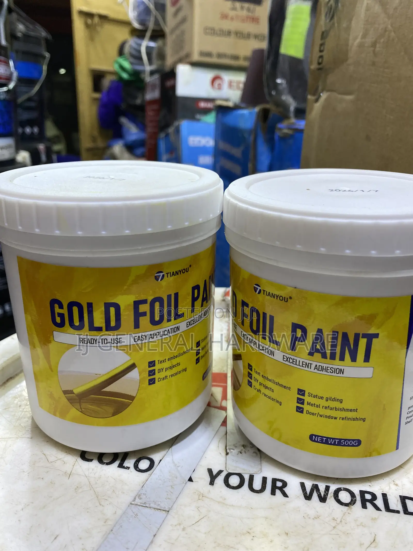 Tianyou Gold Foil Paint.