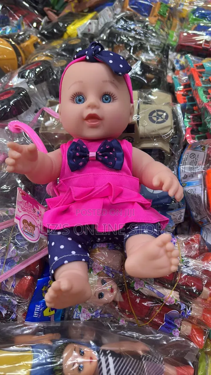 12-Inch "Baby Maymay" Toy Doll Features Realistic Vinyl Skin