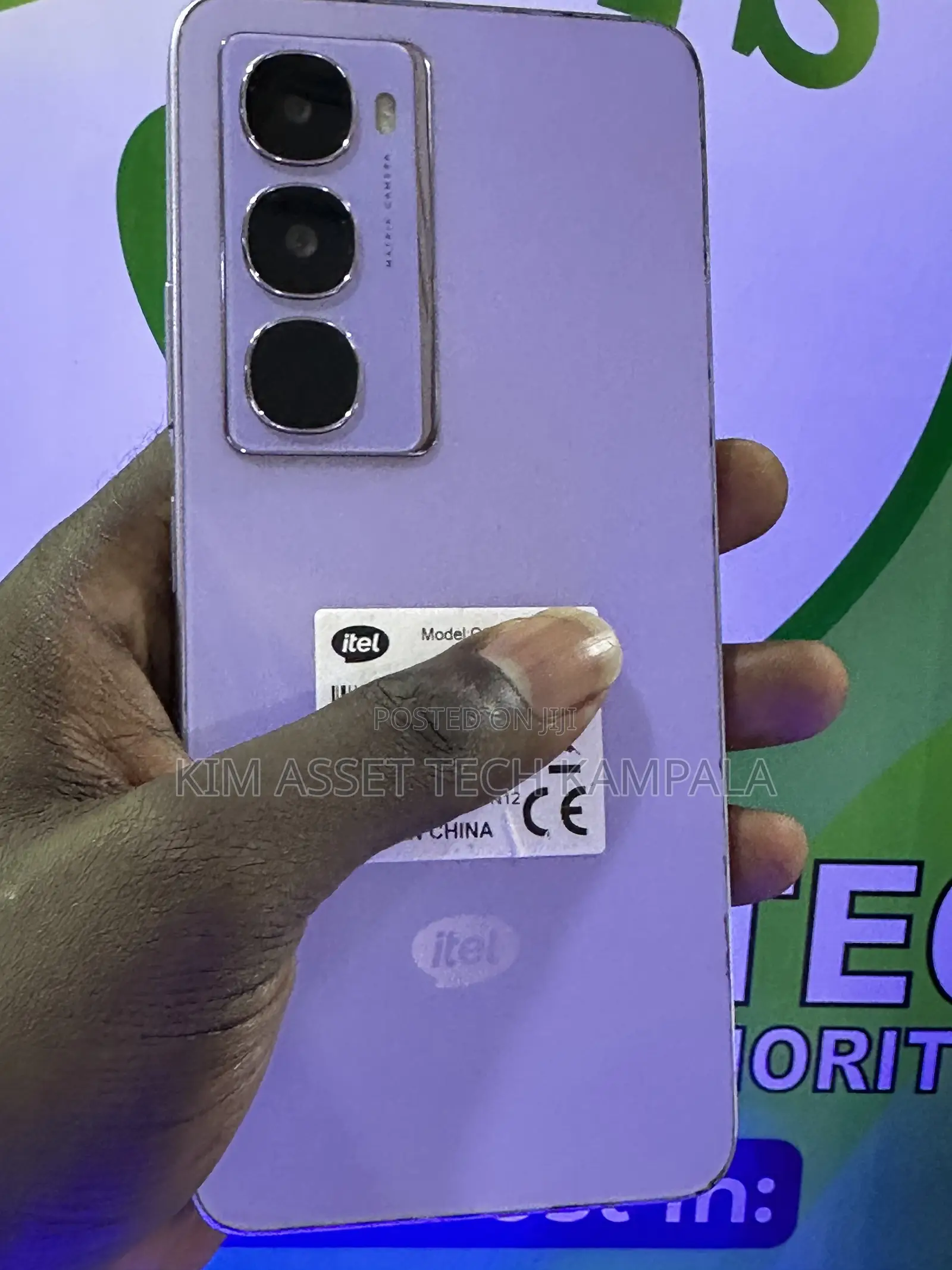 Itel City 100 128 GB Purple