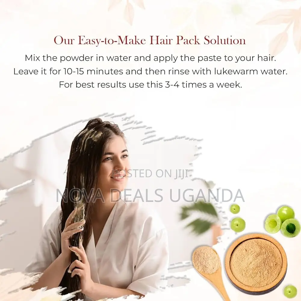 Amla Powder For Hair Growth, 100% Pure Organic Amla Powder-100g
