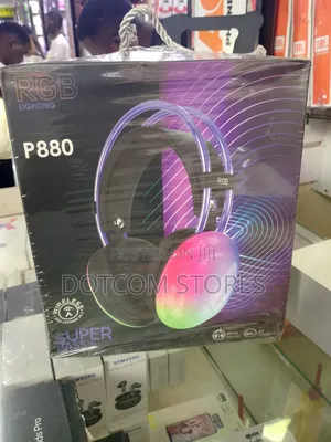 RGB Light Wireless Bluetooth Over Ear