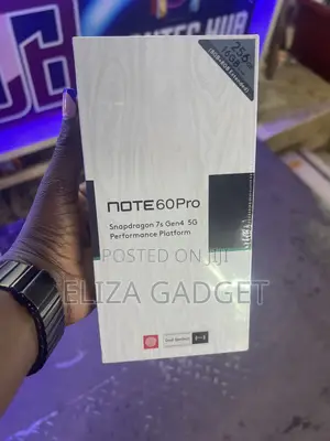 New Infinix Note 60 Pro 256 GB Black