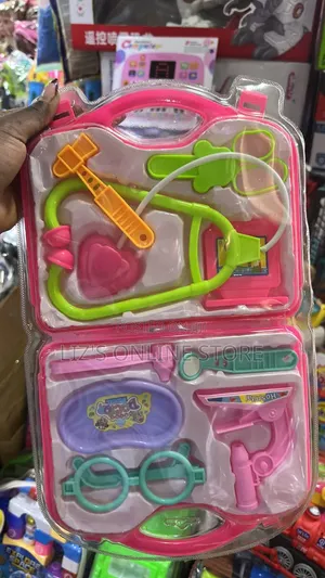 Pink Generic Toy Doctor's Play Set