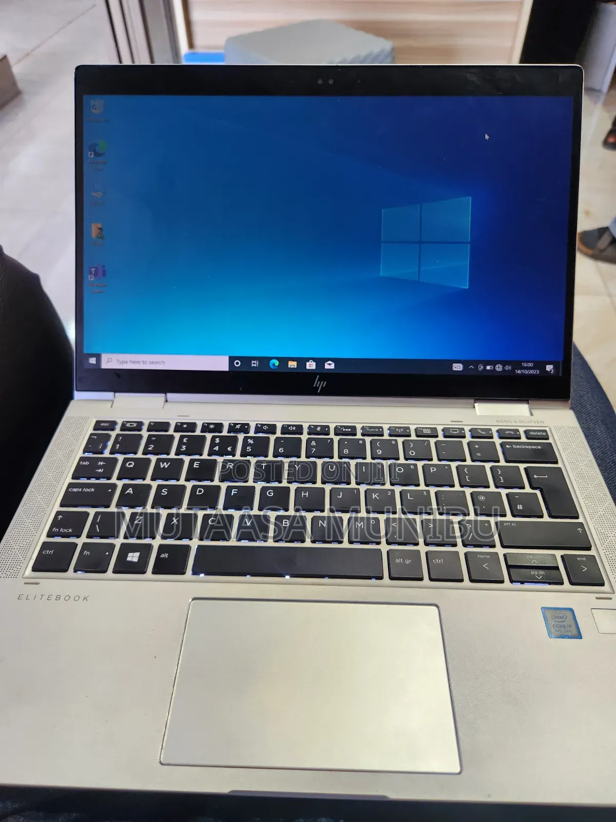 Laptop HP EliteBook X360 1030 G3 16GB Intel Core i7 SSD 512GB