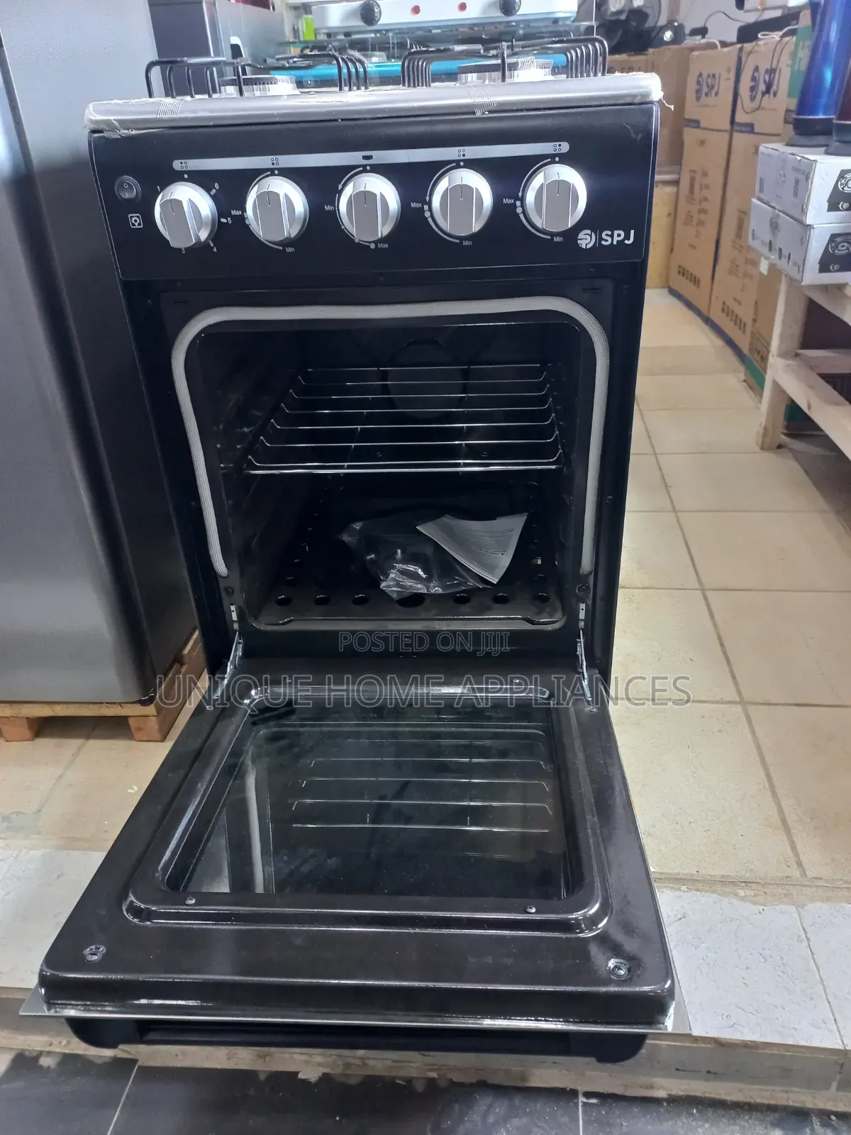 SPJ 3 Gas Burners and 1 Electric Plate
