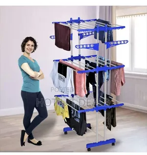 3 Layer Foldable Clothes Drying Rack