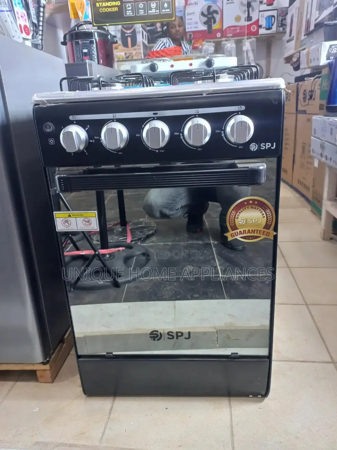 SPJ 3 Gas Burners and 1 Electric Plate
