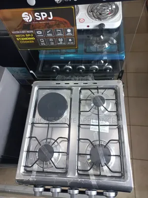 SPJ 3 Gas Burners and 1 Electric Plate