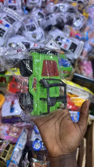 Green, Plastic Off-Road Jeep Toy