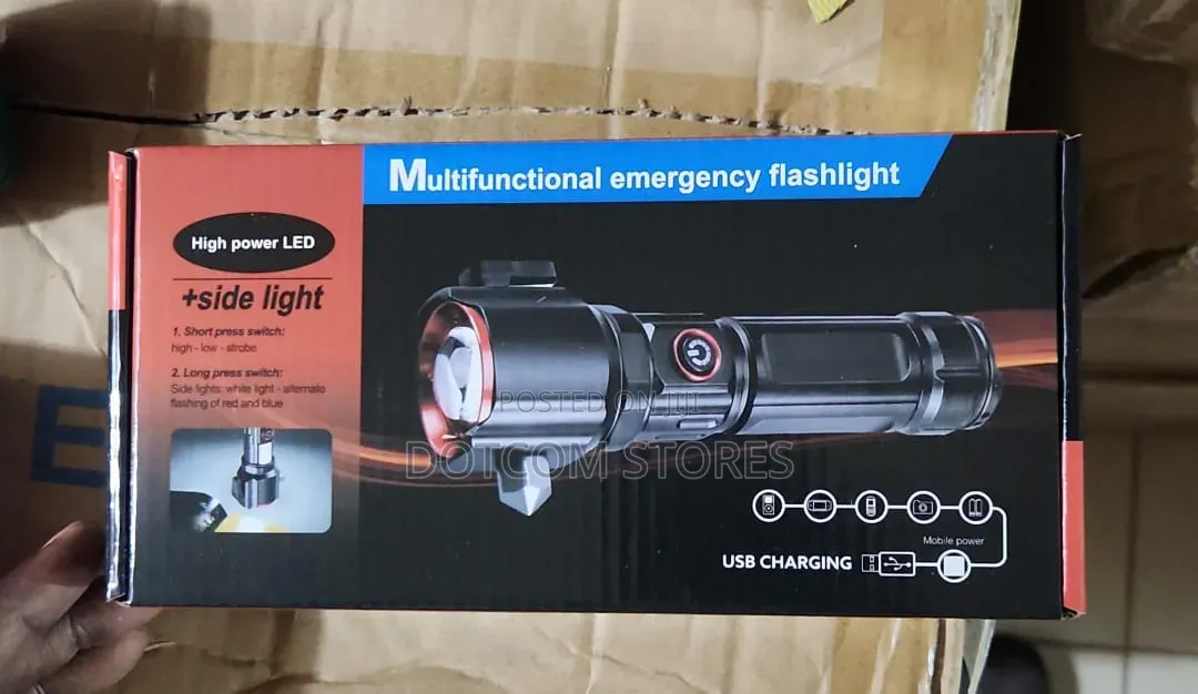 Abd-2210 Multifunctional Rechargeable Led Flashlight