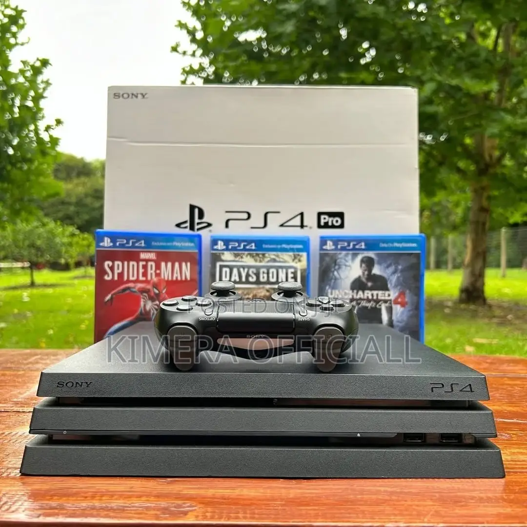 Ps4 Pro Gaming Set With 2 Pads and Bonus Games