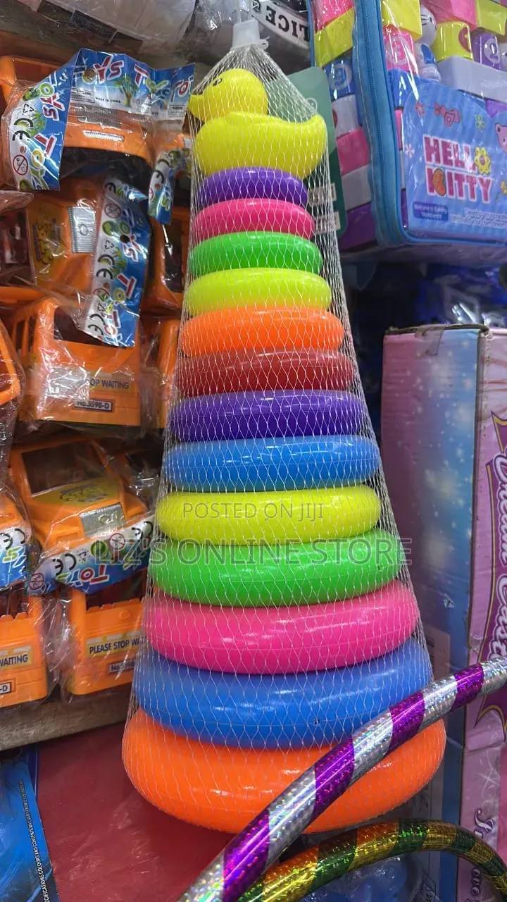 Classic Plastic Stacking Ring Tower