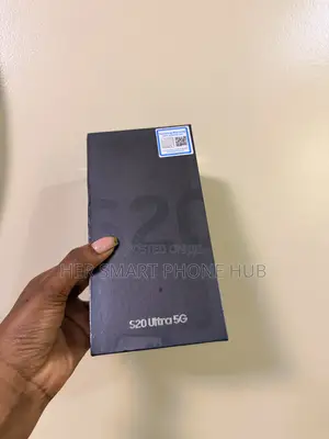 New Samsung Galaxy S20 Ultra 5G 256 GB Black