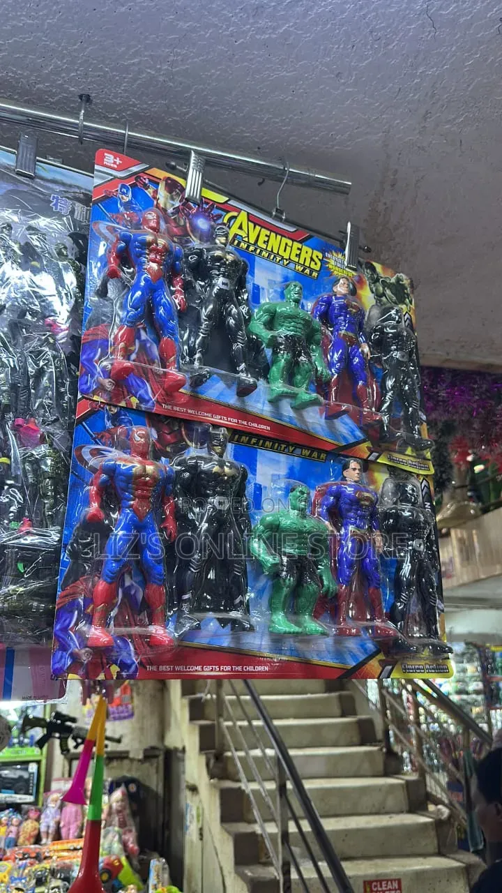 Marvel-Themed Action Figure Set