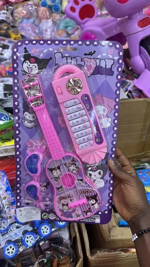 Interactive Kuromi Electric Toy Guitar