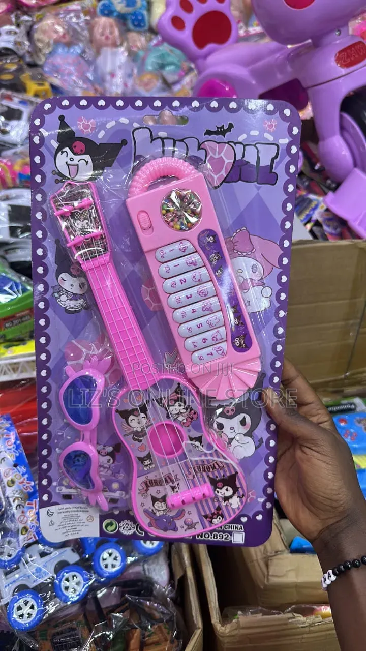Interactive Kuromi Electric Toy Guitar