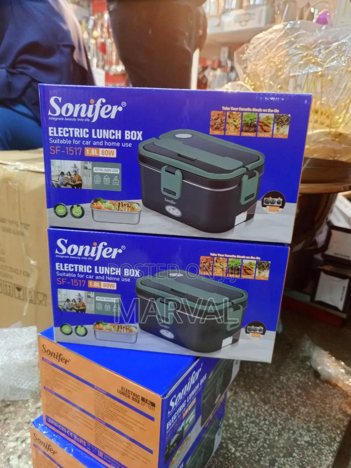 Sonifer Electric Lunch Box (Model Sf-1517)