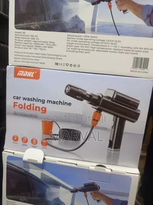 MDHL Portable Pressure Washer With a Folding Design