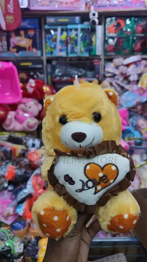 Pink Plush Bear Features a Soft, High-Quality Fabric