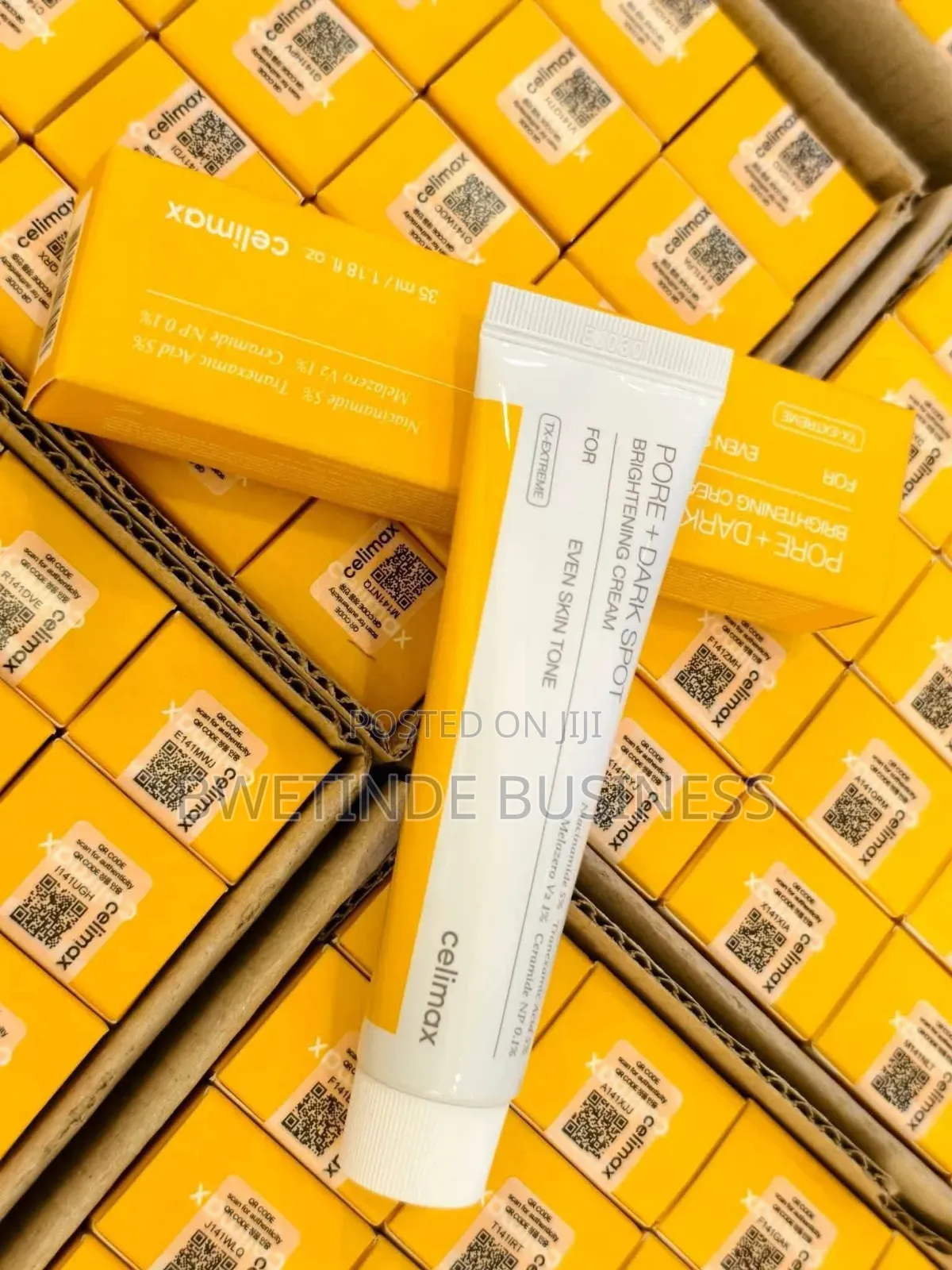 Cream for Brightening Pores, Dark Spots, and Unifying Skin Tone – 35ml