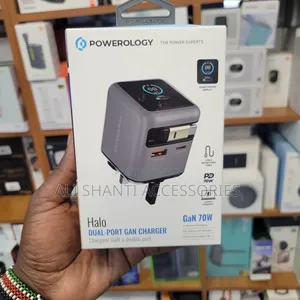 Powerology Dual Port 70w Gan Charger