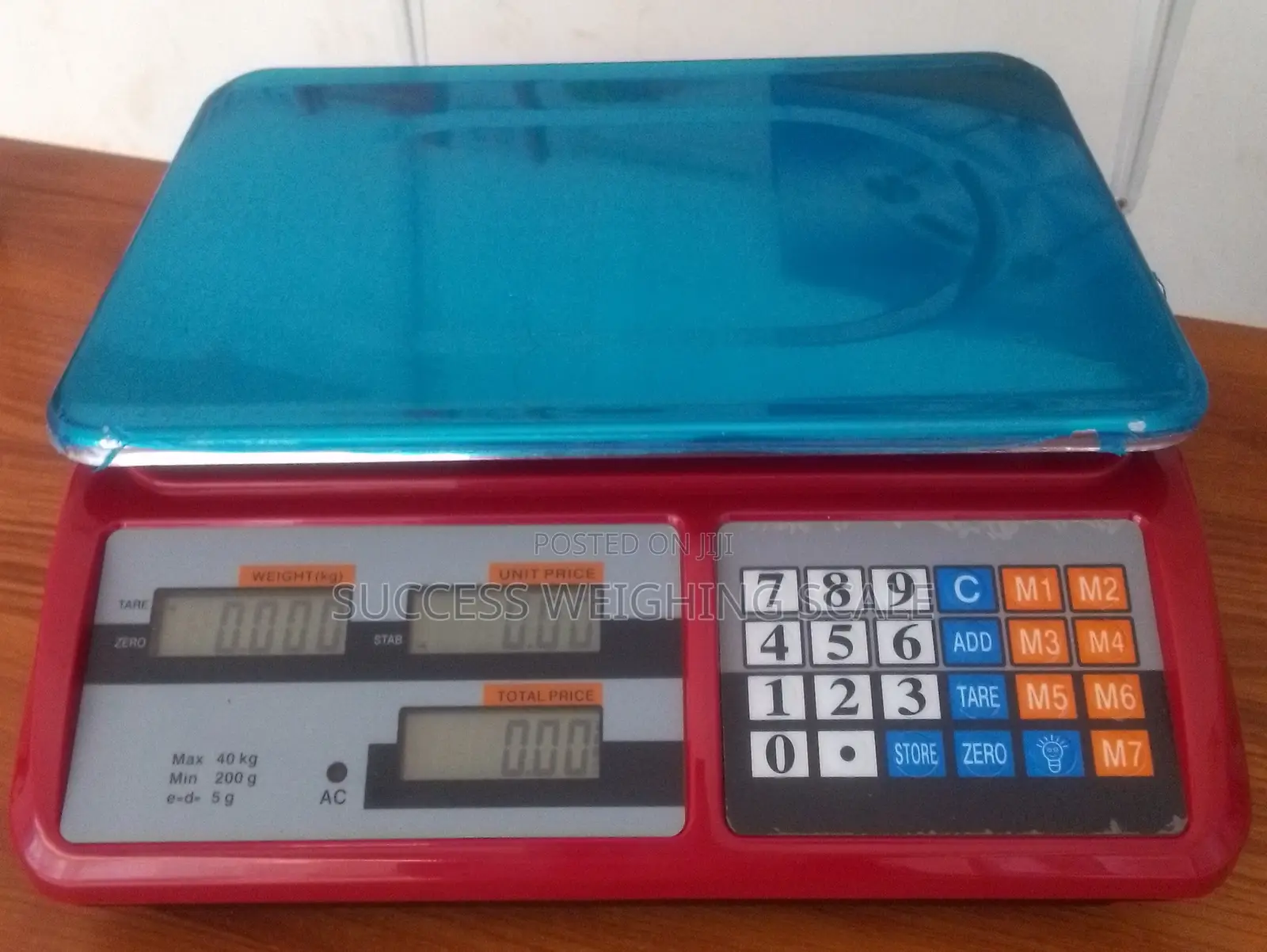 Acs Tabletop Weighing Scales 40kg Weigh Food Digital Weighing Scale