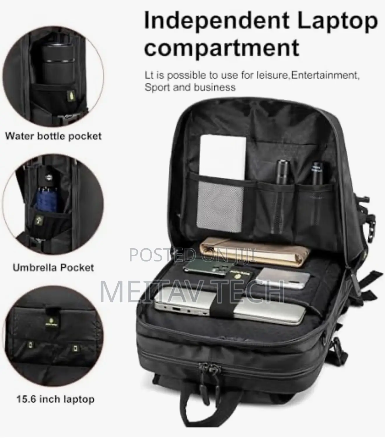 Arctic Hunter Durable Gym Sports Backpack