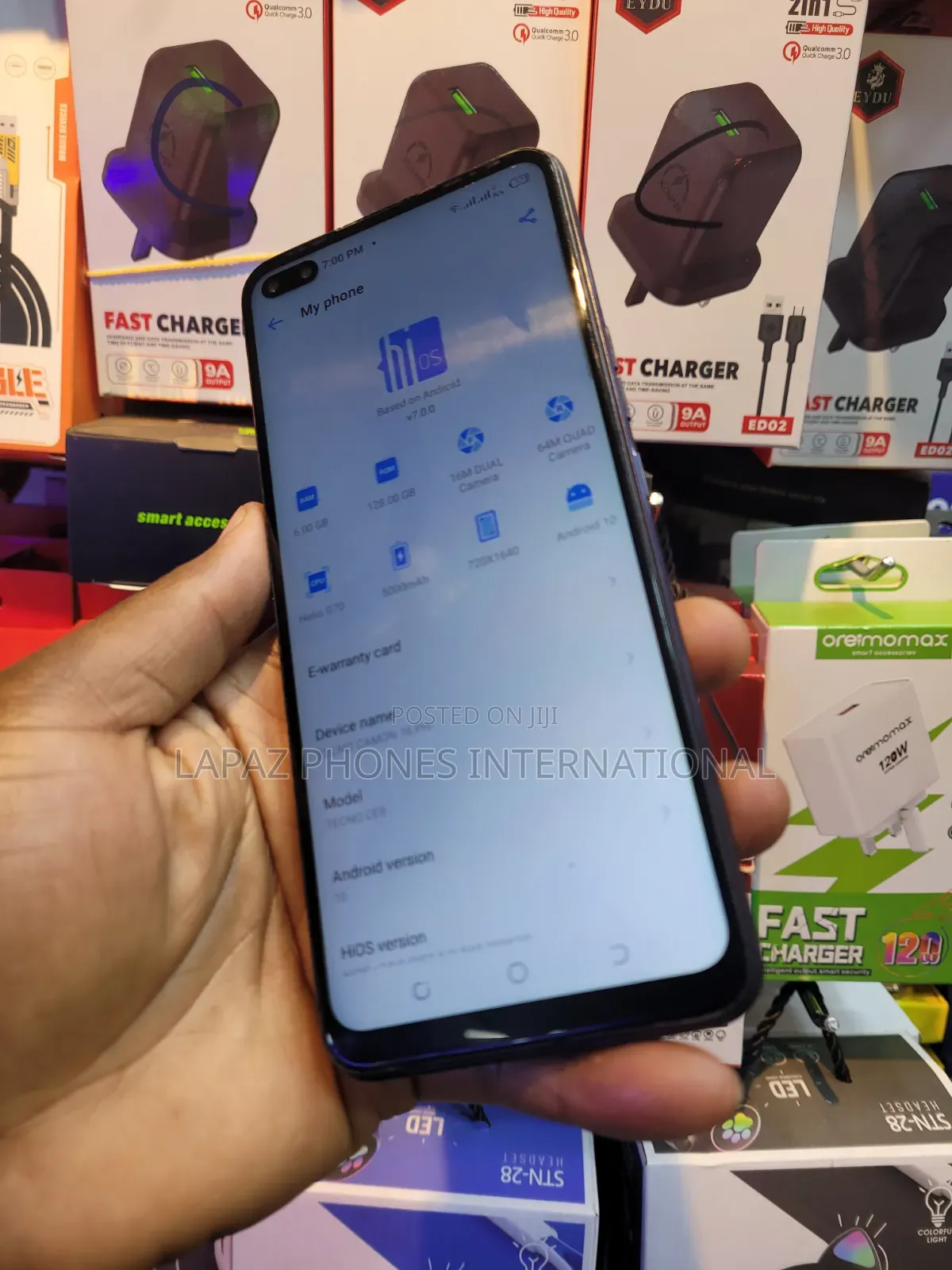 Tecno Camon 16 Pro 128 GB Blue