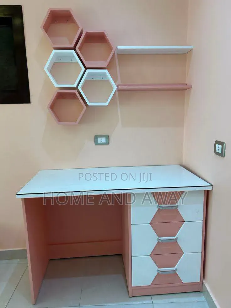 Study Tables With Floating Shelves in Any Colour From 980,000/-