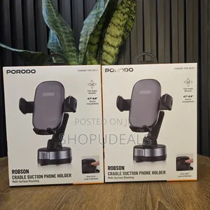 Porodo Robson Cradle Suction Phone Holder.